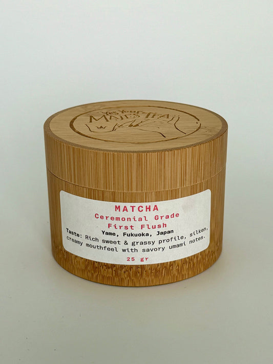 Ceremonial Grade Matcha, Stone Ground (Yabukita, Harvest of 2024)