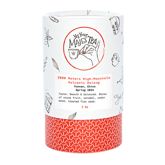 Volcanic Oolong Tea - Taiwan High Mountain - 2000m Elevation - Organic