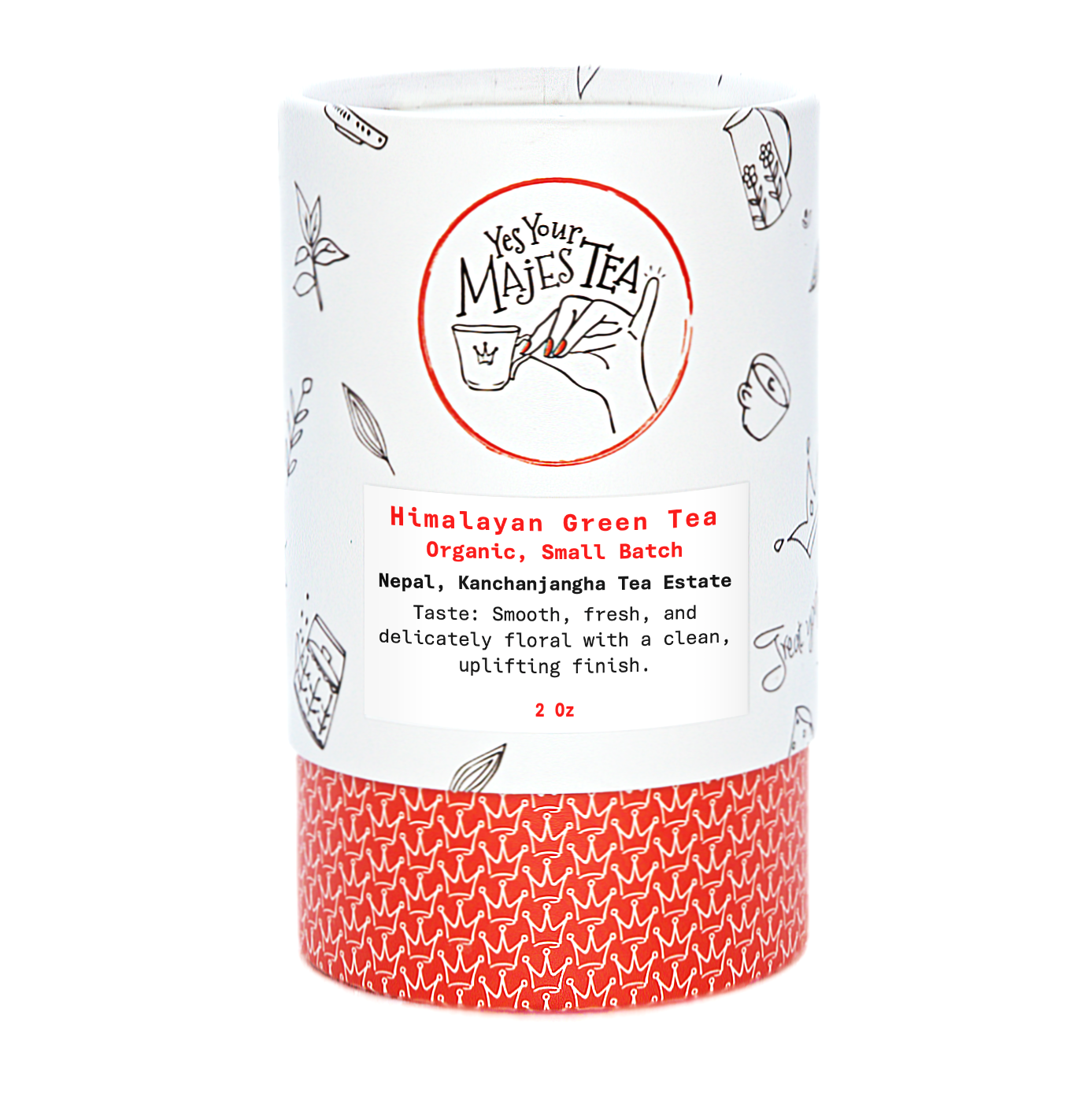 Himalayan Green Tea - Organic - Loose Leaf Green Tea - High Mountain - Small Batch