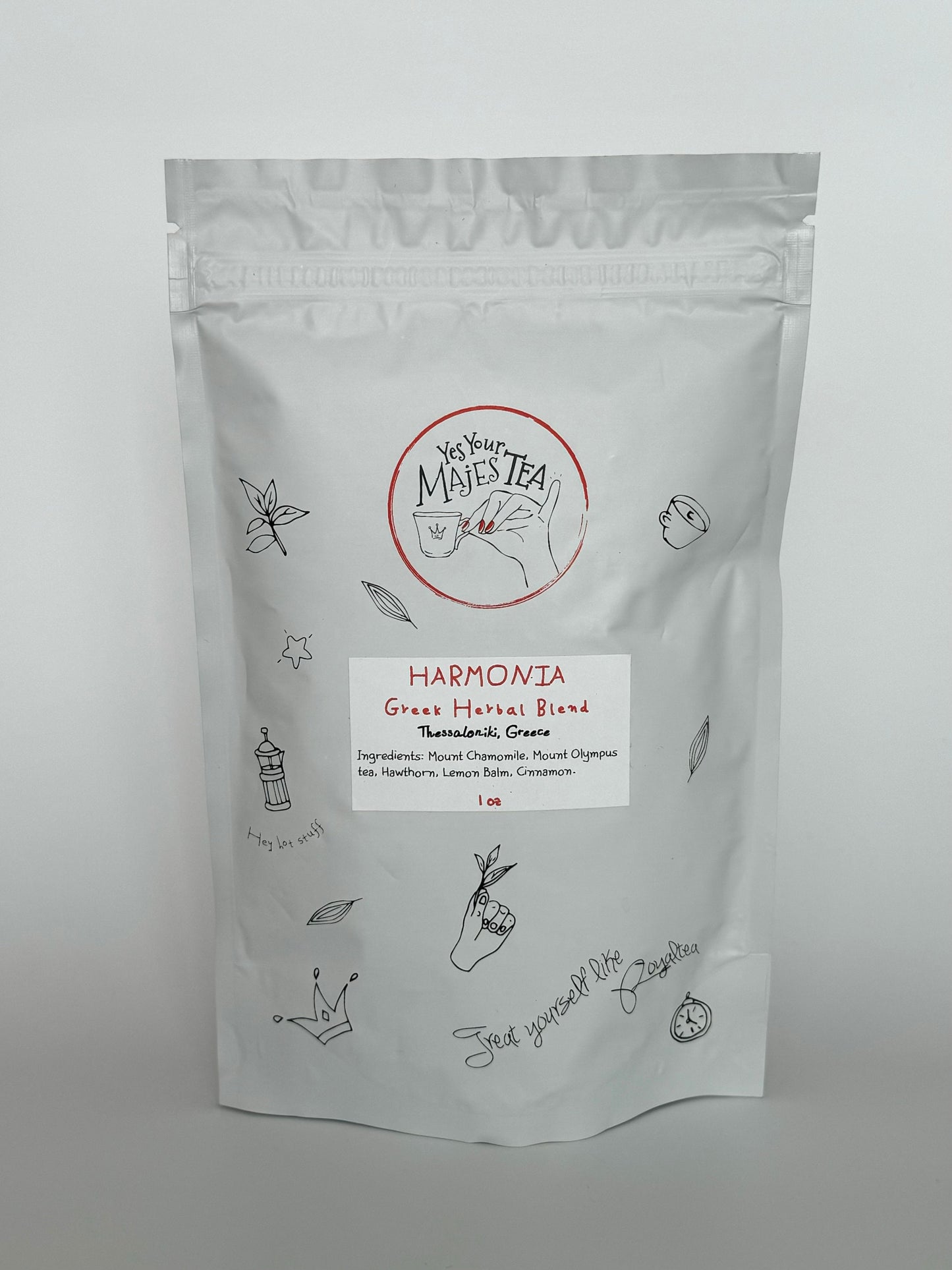 Harmonia - Organic Calming Herbal Blend - Thessaloniki, Greece