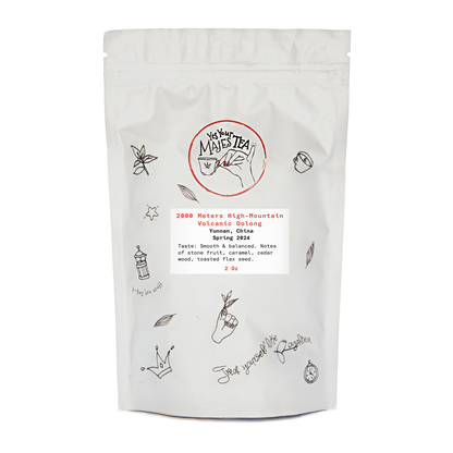Volcanic Oolong Tea - Taiwan High Mountain - 2000m Elevation - Organic