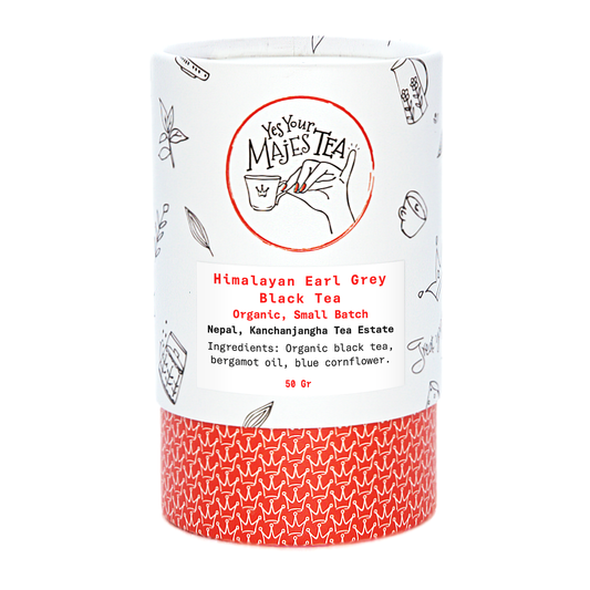 Himalayan Earl Grey Black Tea – Organic Loose Leaf Bergamot Tea